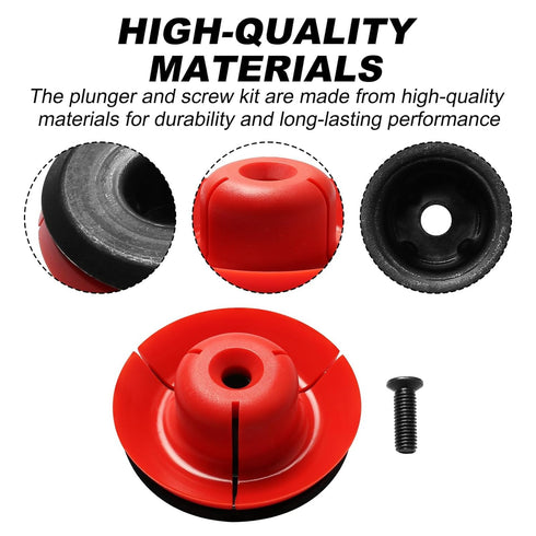 OGGOGOE 44-70-0375 20 oz (2 Pack) 2441-20-(E34A) 2641-20-(D15A) (2 Pack) Sausage Barrel Replacement Plunger Screw Kit