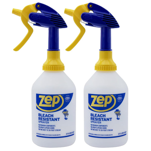 Zep Bleach Resistant Professional Sprayer Bottle - 32 oz (Pack of 2)