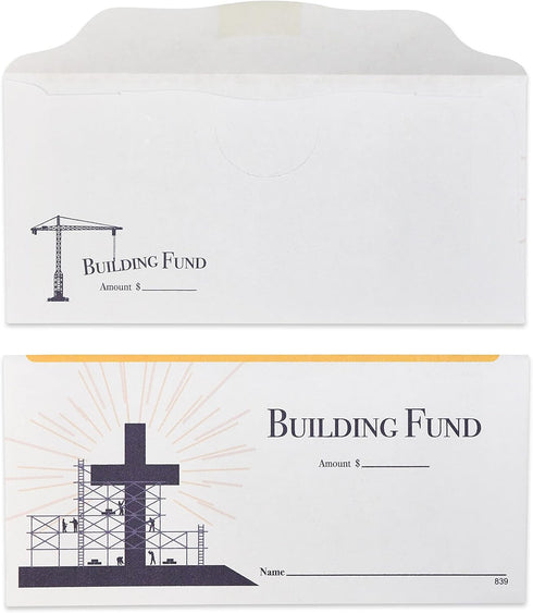 Building Fund Envelopes (100) by Mountain Valley Printing