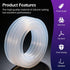 MACHOSSY 3/8"ID 1/2"OD 25FT Silicone Tubing X - Length Food Grade Silicon Tube Flexible High Temp Pure Silicone Hose