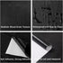 Black Wallpaper Wood Peel and Stick Wallpaper Self Adhesive Film Black Contact Paper Countertop Furniture Kitchen Wall Waterproof Removable Self Stick Vinyl Wallpaper Thickening Upgrade 15.8" x118"