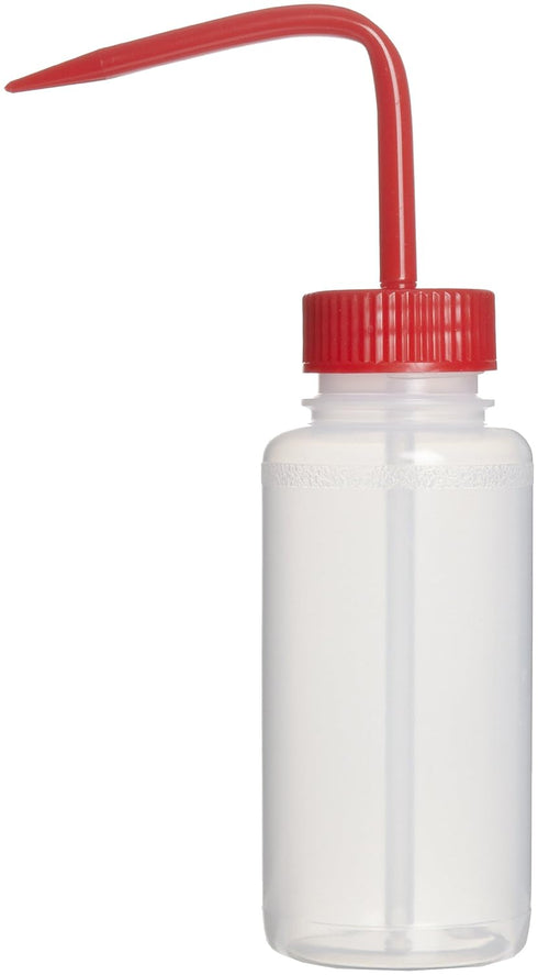 Bel-Art Scienceware 116250250, 250ml Capacity Low-Density Polyethylene Wide-Mouth Wash Bottle, with 38mm