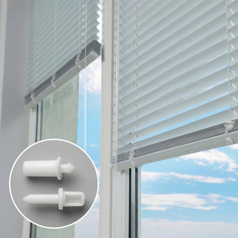 40 Set, 20 20 Pieces Plantation Shutter Repair Tool Including Spring Loaded Shutter Pins and Louvers Rod Staples