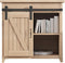 ZEKOO 4FT Super Mini Sliding Barn Door Hardware Kit for Single Door