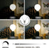 KLY Bulb E12, 4000K Bulbs, 50W Bulbs A15 500LM, CRI90, Dimmable, 6 Pack Ceiling Fan Light Natural Daylight Candelabra