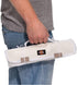 Dickies Small Paint Brush Organizer Roll, 16 Brush Pockets, Durable Canvas, 13.5 in. x 12.75 in., White