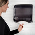 400 Multifold/240 11.5 6 Inches, San Jamar Classic UltraFold Towel Dispenser for C-Fold Towels, Plastic, x Black