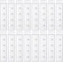 Sinmoe 10 Pack Clear Plastic Swipe Badge Holder ID Clips, Vertical Half Card with Gripper for Easy Slide Credit Name