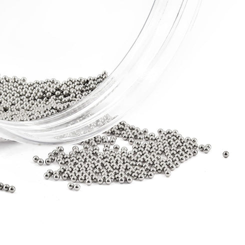 BokWin 500 1mm/0.04 Inch G100 Pcs Small Bearing Balls Stainless Steel Ball Bearing Precision