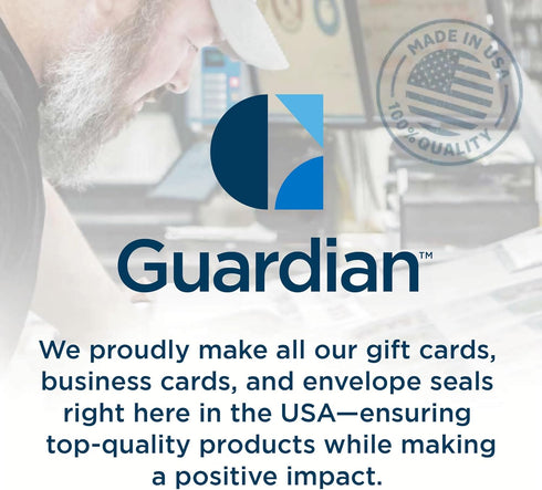 Guardian Cashier Deposit Report Envelopes with Gummed Flaps, Pack of 500 Cash Drop Envelopes for Small Businesses