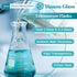 Glass Erlenmeyer Flask Set 50ml 150ml and 250ml, Narrow Mouth Graduated Flasks, 3.3 Borosilicate Glass, Ideal for Laboratory, Classroom or Home Use, HUAOU