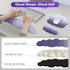 MoKo Cloud Wrist Rest, Ergonomic Cloud Keyboard Wrist Rest with Mouse Pad, Upgraded PU Leather Arm Rest for Office,