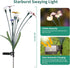 Solar Garden Lights - Solar Lights Outdoor Garden, Garden Lights Solar Powered, Decor for Garden, Yard, Patio, Pathway,