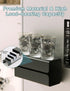 Magnetic Glove Box Holder, Wall Mount Tissue Box Holder, Magnetic Disposable Glove Tissue Dispenser for Kitchen
