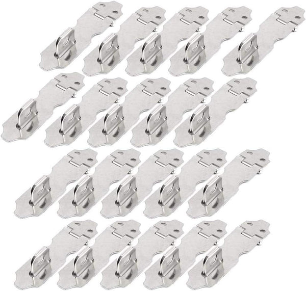 XMHF 20 Sets Stainless Steel Padlock Hasp Gate Lock Door Clasp Drawer Latch