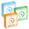 7 cm Lab Filter Paper, Standard Grades 1, 2, 4 - ZENPORE Fast, Medium, Slow Flow 70 mm (Bundle of 3)