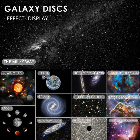 13 1 Timer,360 Galaxy Projector for Bedroom, in Planetarium Star Projector with Solar System & Constellation,Ceiling