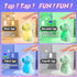 7 Dinosaur Night Light for Kids, Cute Silicone Night Light, Adjustable Color Breathing Dinosaur Lamp, Rechargeable USB