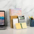 MaxGear Acrylic File Organizer for Desk, 4 Section Clear File Holder, Vertical Mail Desk Organizer for Documents