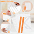 Joyberg Shipping Labels, 8.5"x11" Shipping Label Paper, 2 Per Page Printable Sticker Paper for Laser/Inkjet Printers