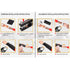 TKDMR 20pcs 1/0 AWG-3/8" Battery Lugs, Heavy Duty Copper Wire Lugs, Tubular Ring Terminals with 3:1 Heat Shrink Tubing