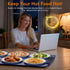 212,Fast 3-Level COWSAR Food Warming Mat-Max Temp Heating Silicone Electric Warming Tray,with Timer and Adjustable