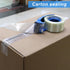 BOMEI PACK Strapping Tape 2 Inch with Dispenser, Heavy Duty Fiberglass Reinforced Packing Tape for Moving and Shipping