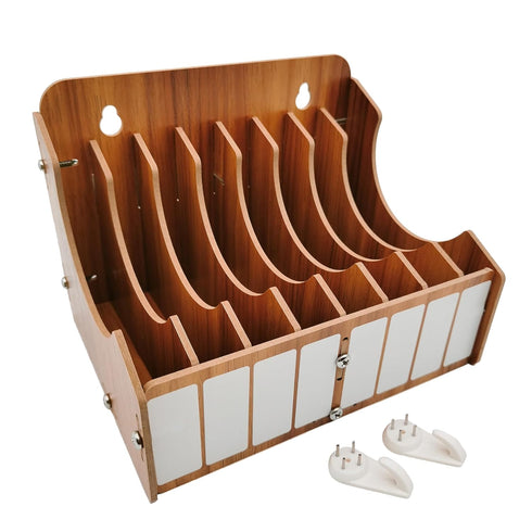 8-Tier Sandpaper Organizer Fit for Sanding Discs 5 Inch, Sandpaper Storage Holder, Woodworking Tool Box Organizers and Storage Rack (Excluding Sandpaper), 1 Pack