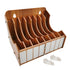 8-Tier Sandpaper Organizer Fit for Sanding Discs 5 Inch, Sandpaper Storage Holder, Woodworking Tool Box Organizers and Storage Rack (Excluding Sandpaper), 1 Pack