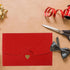 YOKIVE 12pcs Gift Card Envelopes - 10x7cm Mini Envelopes for Thank You Cards, Graduation Greeting, Wedding Birthday, Red