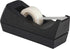 Business Source 32954 Tape Dispenser, Holds 1/2-Inch -3/4-Inch x36 Yds, 1-Inch Core, Black