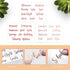 SOUL MAMA A6 Envelopes for Budget Binder, 10 Pcs Flapper Envelopes with Stickers, Waterproof
