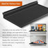 PEKGRIL 17X8 Inch Large Slatwall Shelves, Set of 2 Metal Accessories for Slat Wall, Flat Display Shelves for Storage