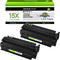 greencycle 2 PK Black Toner Cartridge Replacement Compatible for HP 15X C7115X 15A C7115A 13X Q2613X for Laserjet 1000