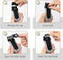 Set 10 Bates- Razor Blade Scraper, Grey, Locking Razor Scraper with Extra Stainless Steel Blades, Window Scraper