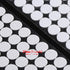 500pcs White Self Adhesive Dots (250 Pairs) Hook and Loop Taps for School, Office, 1" Diameter