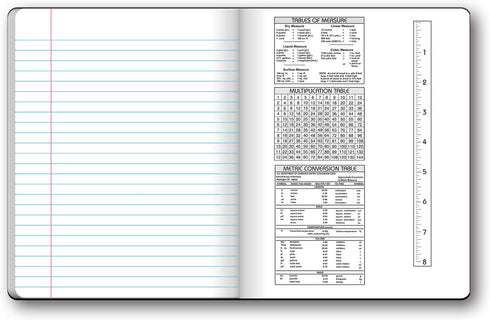 iScholar Composition Book, Wide Ruled, 9.75 x 7.5 Inches, 100 Sheets, Cover Color May Vary