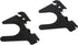Wall Control Slanted U-Hook Accessory, “U” Shaped Slotted Metal Pegboard Hook - Black
