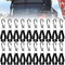 20 PCS Black Glove Clips for Work - Safety Holder Clips for Construction Guard Labor