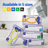 300 Count, Medline FitGuard Touch Nitrile Exam Gloves, Small, Powder Free, Disposable, Not Made with Natural Rubber