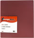 JAM PAPER Premium Linen Textured 1 Inch Binders, Red, 3 Ring Binder, Sold Individually