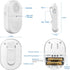 CallToU Caregiver Pager Wireless Call Button for Hard of Hearing, 500FT Vibration Alert System for Home Monitoring