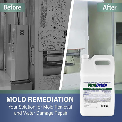 Vital Oxide Disinfectant, Deodorizer, Cleaner, Food-Contact Sanitizer, 1 Gallon, EPA Registered