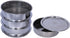 3 Pcs Lab Sieves, 6 Inch Diameter Test Sifter with Tray and Lid