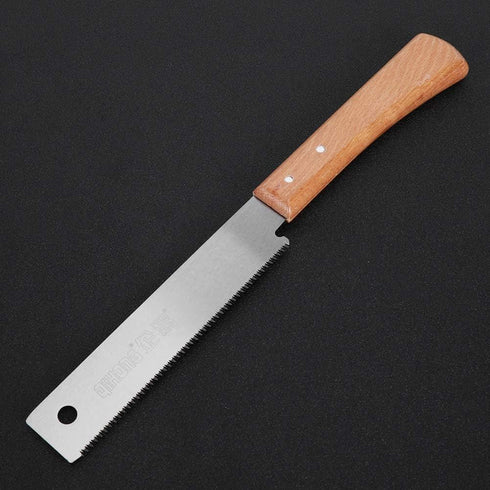 Small Hand Saw, Woodworking Flush Cut Trim Saw with Wood Handle, Household Cutting Tool