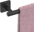 YACVCL Bath Towel Bar Black, 21.6 Inch Towel Rack Bathroom, 304 Stainless Steel Wall Mounted, Total Length 23.6 Inch