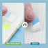 Golcellia Sticky Tabs, 900 Pcs Transparent Page Markers, Sticky Index Tabs for Books and Teacher Supplies