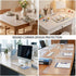 PFGDFSX 12x13 Inch Multisize Frosted PVC Table Cover Protector Waterproof Plastic Table Pad Vinyl Tabletop Protective