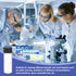 PATIKIL 4ml Clear Glass Vials, 100 Pack Leak-Proof Sample Vials with Screw Cap for Lab