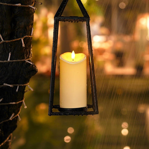 D3H468, Homemory Flameless Candles with Timer and Remote Control, Battery Operated LED Candles, Realistic Fake Plastic